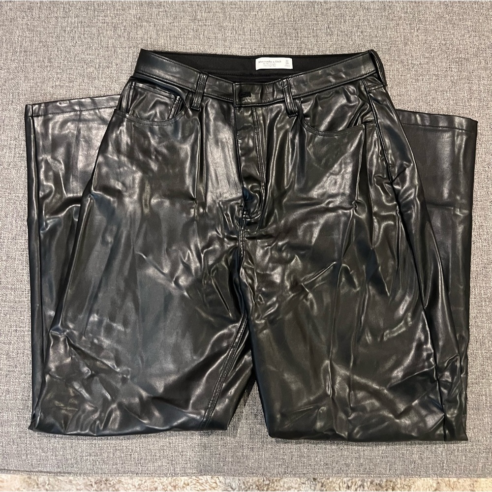 Abercrombie Leather Pants